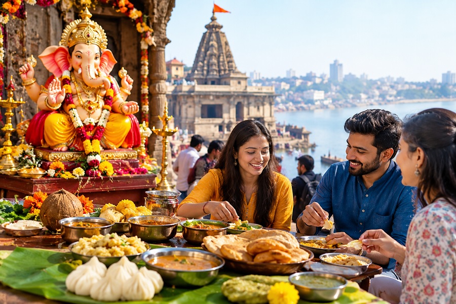 Ganpati Food Tourism in India: A Journey Through Festive Flavours and Culinary Traditions